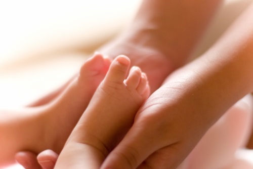 Babyfotmassage: ta hand om ditt barn
