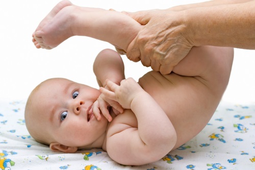 Hur man masserar en baby