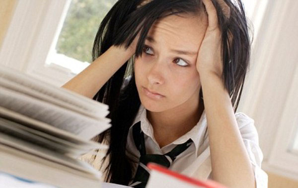 Från vad har barnet stress?