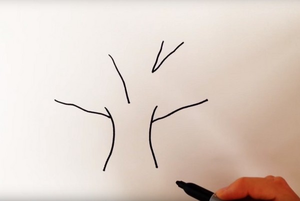 Ritning på temat "Höst": mästarklasser med pennor och färger för dagis och skola 1-5 klasser