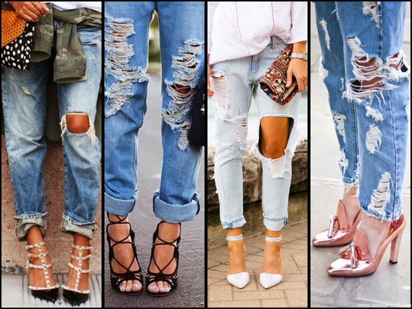 Hur man gör jeans med scuffs eller rensade jeans själv