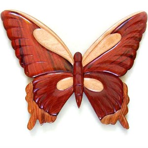 Intarsia och marquetry: inläggt trä