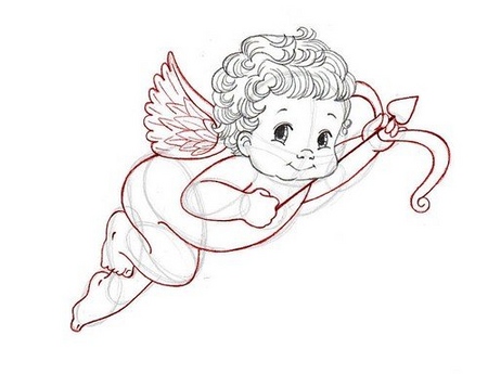 Hur man ritar Cupid