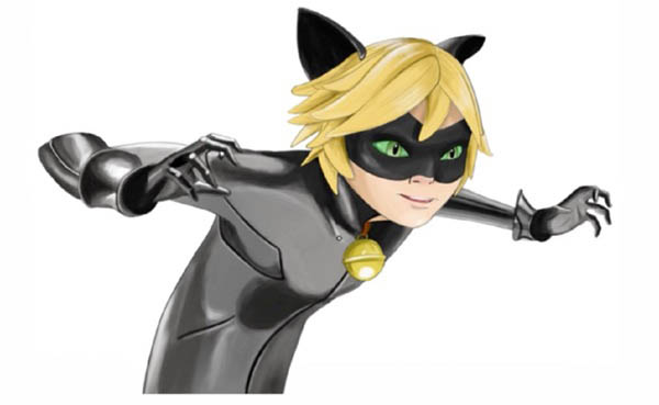 Hur man ritar Lady Bug och Super Cat