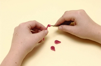 Quilling blommor från papper till nybörjare
