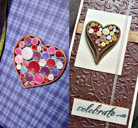 quilling hjärta