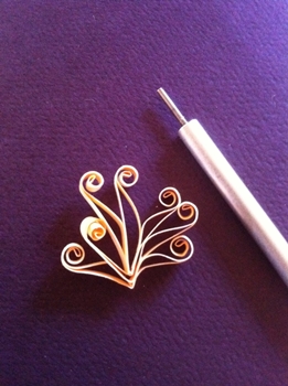 Quilling juldekorationer 