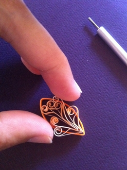 Quilling juldekorationer 