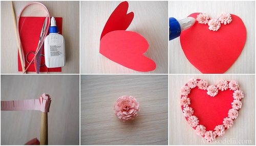 Hur man gör en valentin med egna händer