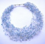 Halsband från pärlor: hur man väver?