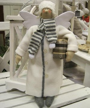 Doll tillde: Julängel med egna händer