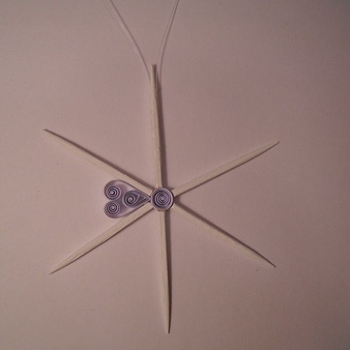 Quilling snöflingan