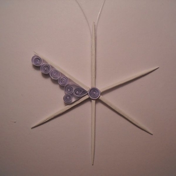 Quilling snöflingan