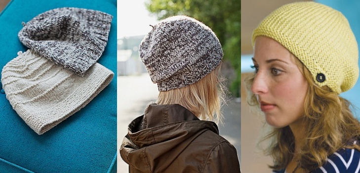 Sommarhatt med stickande nålar