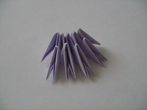 Hur man gör en svan origami från moduler - steg för steg instruktion med bilder och videor