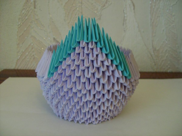 Hur man gör en svan origami från moduler - steg för steg instruktion med bilder och videor