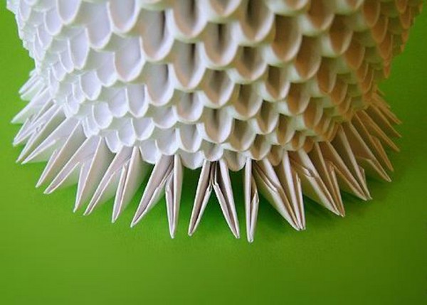 Hur man gör en svan origami från moduler - steg för steg instruktion med bilder och videor