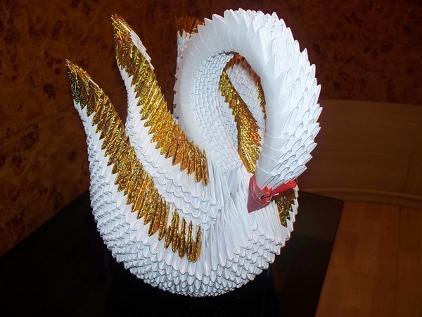 Modular Origami: Djur - Assembly Scheman