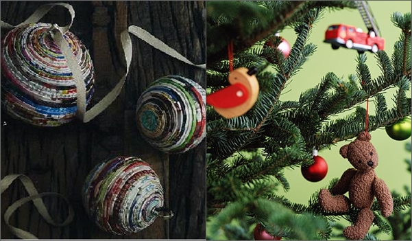 Nyttårsdekorationer på julgranen med egna händer: foto mästerklass