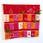 Nyårskalender med egna händer Nyårskalender med egna händer