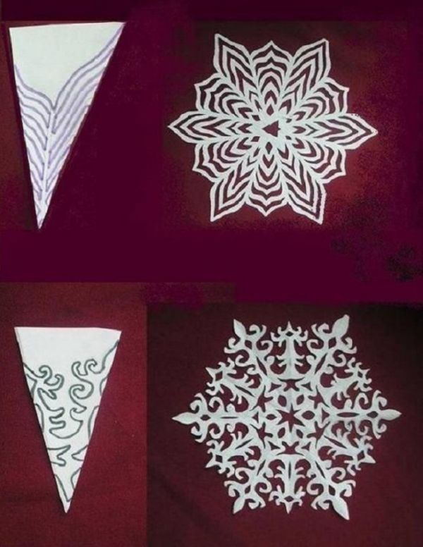 Vackra snöflingor för nytt år 2017 med egna händer papper - diagram och fotografier i steg. Master klasser för barn på stora snöflingor i origami teknik Vackra snöflingor för nytt år 2017 med egna händer papper - diagram och fotografier i steg. Master klasser för barn på stora snöflingor i origami teknik