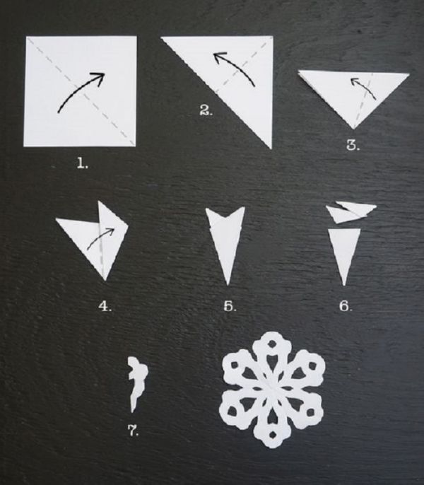 Vackra snöflingor för nytt år 2017 med egna händer papper - diagram och fotografier i steg. Master klasser för barn på stora snöflingor i origami teknik Vackra snöflingor för nytt år 2017 med egna händer papper - diagram och fotografier i steg. Master klasser för barn på stora snöflingor i origami teknik