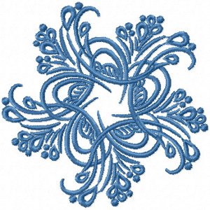 Nyårs broderi: snöflingor Nyårs broderi: snöflingor