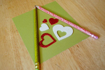 Julkort med scrapbooking stil för nyår 2015 med egna händer