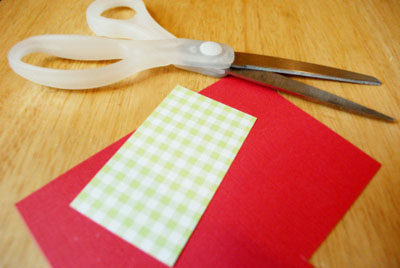 Julkort med scrapbooking stil för nyår 2015 med egna händer
