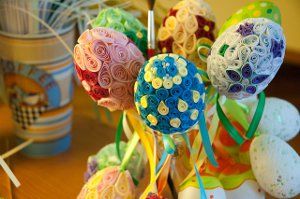 Påsk Quilling