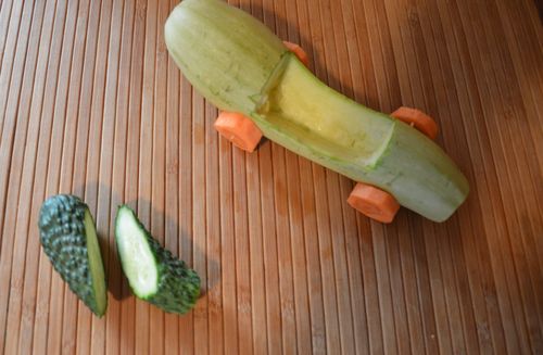 Hantverk från grönsaker med egna händer