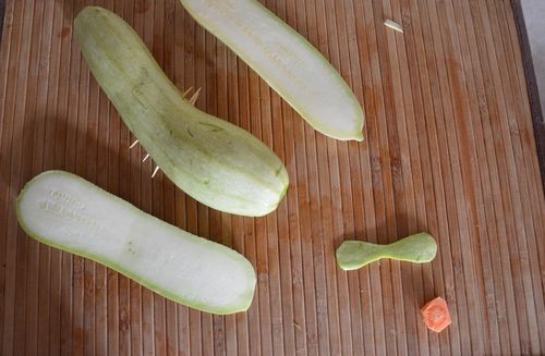 Hantverk från grönsaker med egna händer