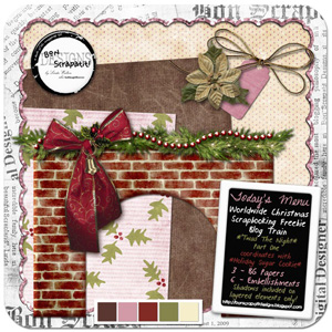 Scrapbooking: Nyårskort med egna händer