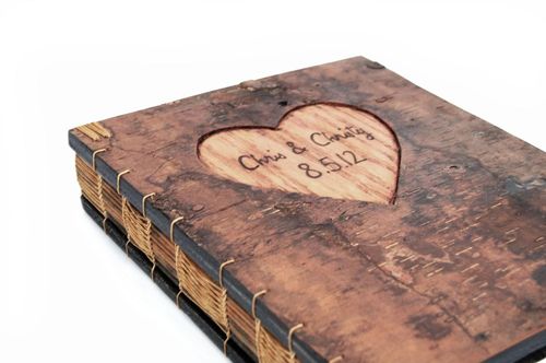 Bröllopsalbum: designidéer. Bröllopsfotoalbum med egna händer i scrapbookingsteknik.