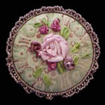 Broderi med silkeband