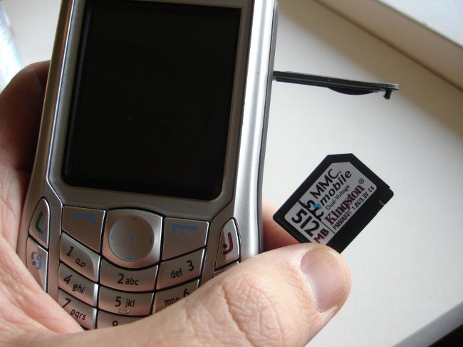 Telefonen ser inte minneskortet
