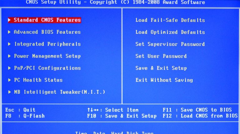 bios fönster