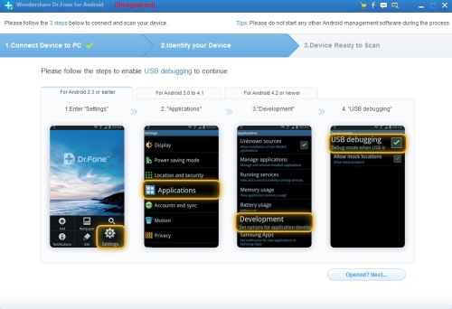 Så här återställer du borttagna sms