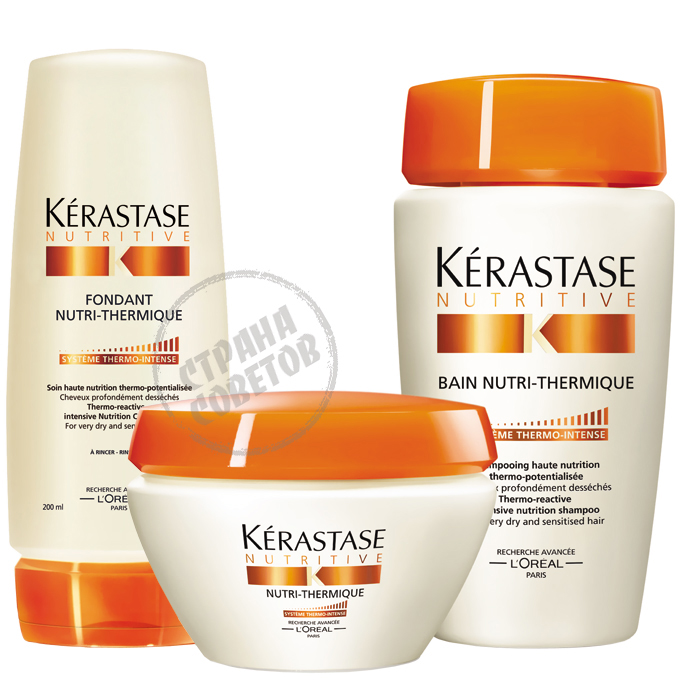 Kerastase Nurtri-Thermique schampo, mask, balsam