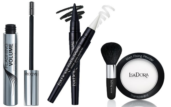 Black & White: en samling smink Isadora The Monochrome Look