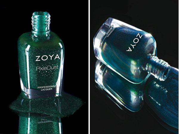 Glitter av pärlor i den festliga samlingen av lack Zoya Enchanted 2016-2017