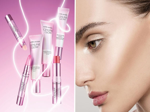Två i ett: den exklusiva kosmetiska linjen Estée Lauder Genuine Glow