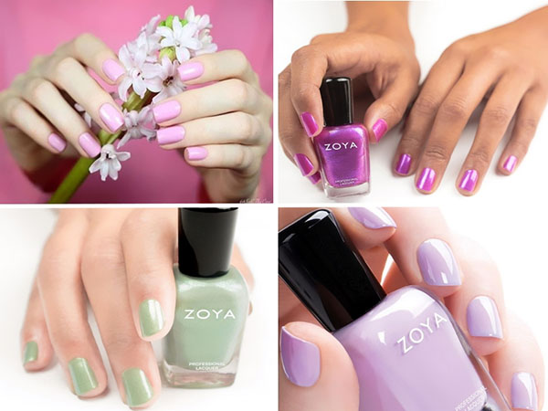 Perfekt pastellmanikyr med lack Zoya Charming 2017