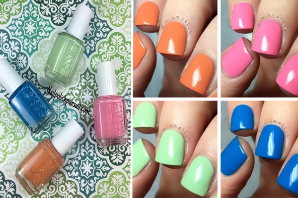 Indiska motiv i nagelsamlingen Essie Resort 2016
