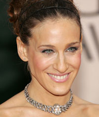 Rektangulärt ansikte: Sarah Jessica Parker Rektangulärt ansikte: Sarah Jessica Parker