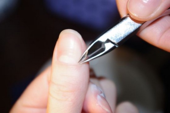 Cuticle borttagning