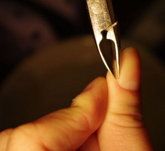 Cuticle borttagning