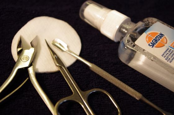Cuticle borttagning