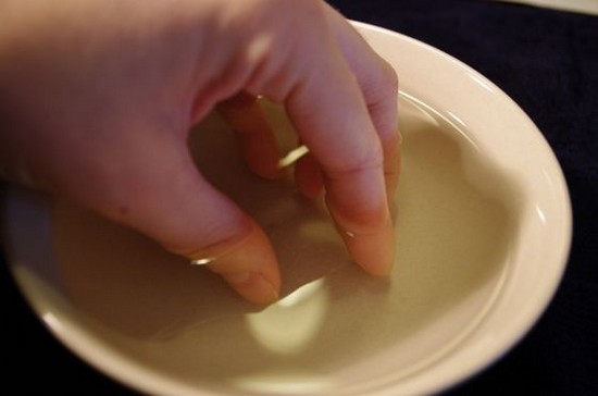 Cuticle borttagning