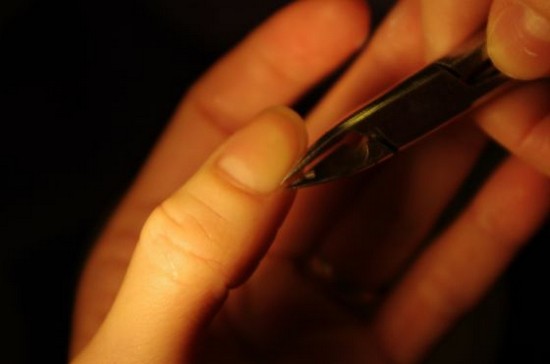 Cuticle borttagning